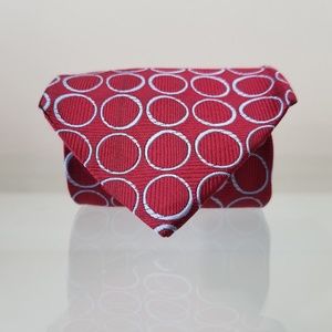 Paul Fredrick Red Silk Tie